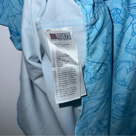 RSVLTS Sketches to Screen KUNUFLEX Button Up - Picture 6 of 8